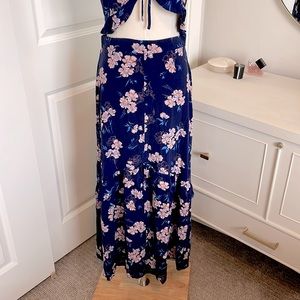 XHILARATION | Floral Maxi Skirt | Size: Small